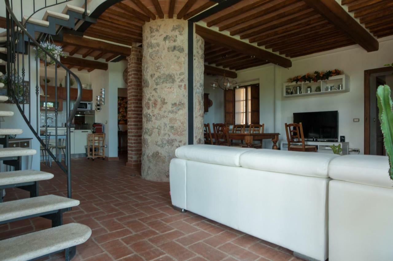 Casa Viale Dei Cipressi Villa Sovicille Bagian luar foto